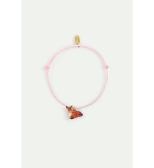 Bracelet corde rose faon Les Néréides
