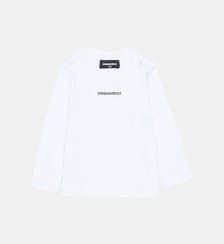 T-shirt à manches longues avec logo Dsquared2