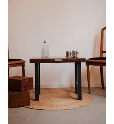 Table basse en bois Donna N°633- Produit chiné Debongout