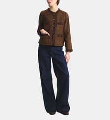Veste Adelaïde avec galons tissés Ines de la Fressange Paris