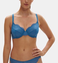 Soutien-gorge armatures Myosotis dentelle Simone Pérèle