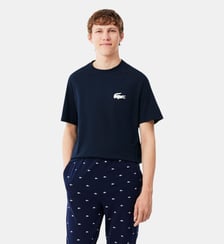 T-shirt d'intérieur coton imprimé crocodile Lacoste
