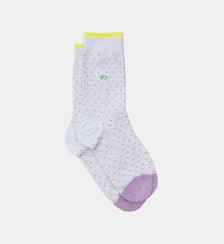 Chaussettes en coton peigné à pois Billybelt