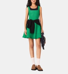 Robe patineuse en  maille Maje