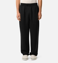 Pantalon Taille Elastiquée en Lin Mélangé AMI Paris
