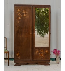 Armoire Art Déco en bois Blandine N°422- Produit chiné Debongout