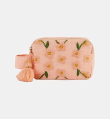Pochette broderies fleurs KLERVIE Wild