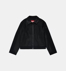 Veste biker avec logo Diesel Kids