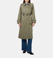 trench long kaki - serge Gerard Darel