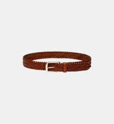 Ceinture en cuir tressé Sandro