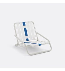 Chaise basse de plage en aluminum, pliante La Redoute Interieurs