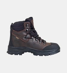 Chaussures de marche montante en cuir DOLIK Aigle