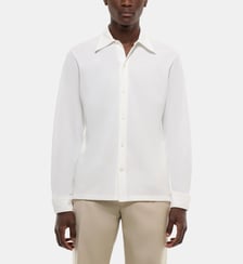 Chemise en jersey piqué de coton Fursac
