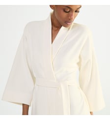 Kimono court col kimono en polaire Laurence Tavernier