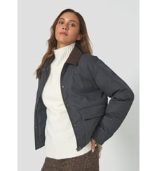 Doudoune velours côtelé col chemise Keita Jott