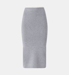 Jupe fourreau en maille Pinko