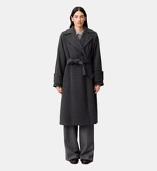 Manteau mi-long laine mélangée Claudie Pierlot