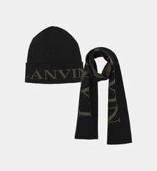 Ensemble bonnet et écharpe Lanvin Kids
