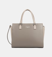 Grand sac cabas main Smooth en cuir Lancaster