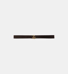 Ceinture ZV Initiale La Belt 30mm Suede Zadig&Voltaire