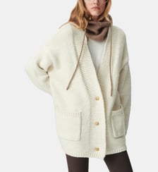 Cardigan loose tricot lurex Ikks