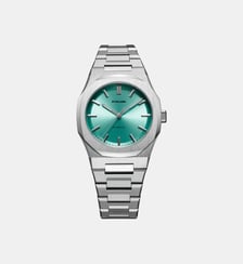 Montre automatique Automatic Bleu clair A-ATBU02 D1 Milano