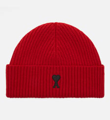 Bonnet unisexe en laine Ami de Coeur AMI Paris