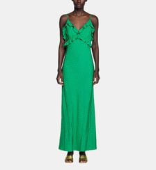 Robe longue à bretelles Sandro