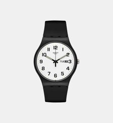 Montre New gent Blanc SO29B703 Swatch