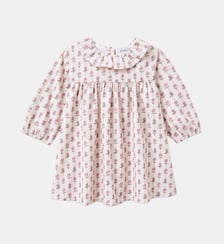 Robe imprimée en velours Bébé Cyrillus