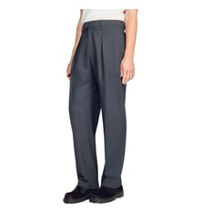 Pantalon large en laine Sandro