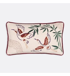 Housse de coussin rectangulaire en velours La Redoute Interieurs
