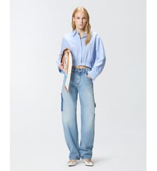 Jean ballon bicolore Pinko