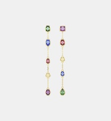 Pendants d'oreilles Imber, Doré à l’or 18 carats (750/1000) Swarovski