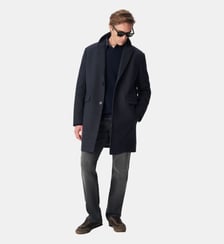 Manteau lainage motif prince-de-galles Ikks