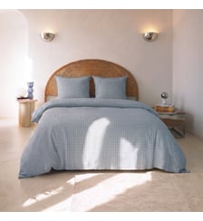 Pack housse de couette + taie(s) d'oreiller coton Vichy Dodo