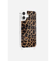 Coque de téléphone transparente léopard avec anneaux pour iPhone 16 La Coque Française