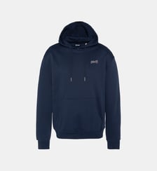Sweatshirt à capuche noir Schott