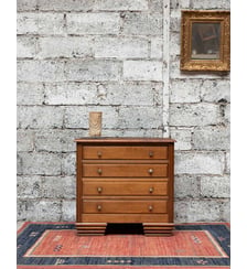 Commode en bois massif Garance N°675- Produit chiné Debongout