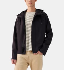 Veste 'oversize' bimatière Ernest Jott