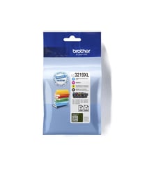 Cartouche d'encre Pack Multipack 4 Originales LC3219 XL (Noir + 3 Couleurs) - LC3219XLVAL Brother