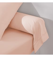 Taie de traversin unie en satin de coton, 153 fils La Redoute Interieurs