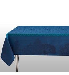 Petit Carré déco Symphonie Baroque 100% lin Le Jacquard Francais