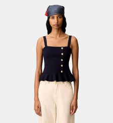 Top maille volant Claudie Pierlot
