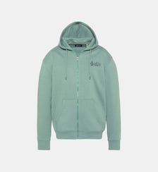 Sweatshirt zippé à capuche Schott