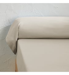 Taie de traversin unie percale coton bio Scenario La Redoute Interieurs