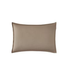 Taie d'oreiller unie en percale de coton, PREMIÈRE Essix