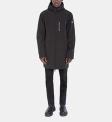 Blouson long urban déperlant Schott