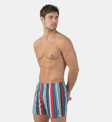 Short De Bain À Rayures Rétro Ron Dorff