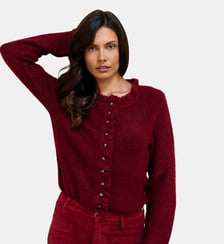 Gilet col rond uni MUDYA La Petite Etoile